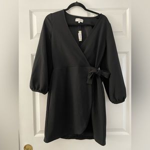 Madewell black dress NWT